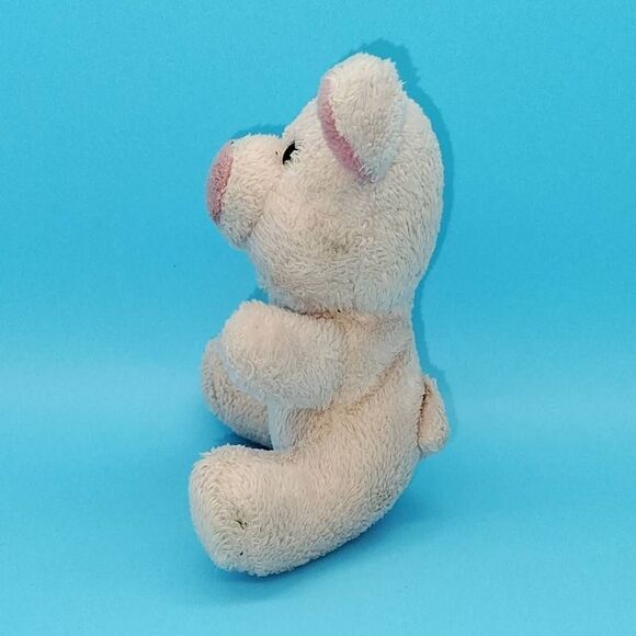 Mini 4" Pig Plush Toy for 18" Dolls Pink Plushie Stuffed Animal - Picture 3 of 5